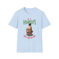 T-Shirt — "Al's Haircuts" Barber Shop Funny Graphic Tee