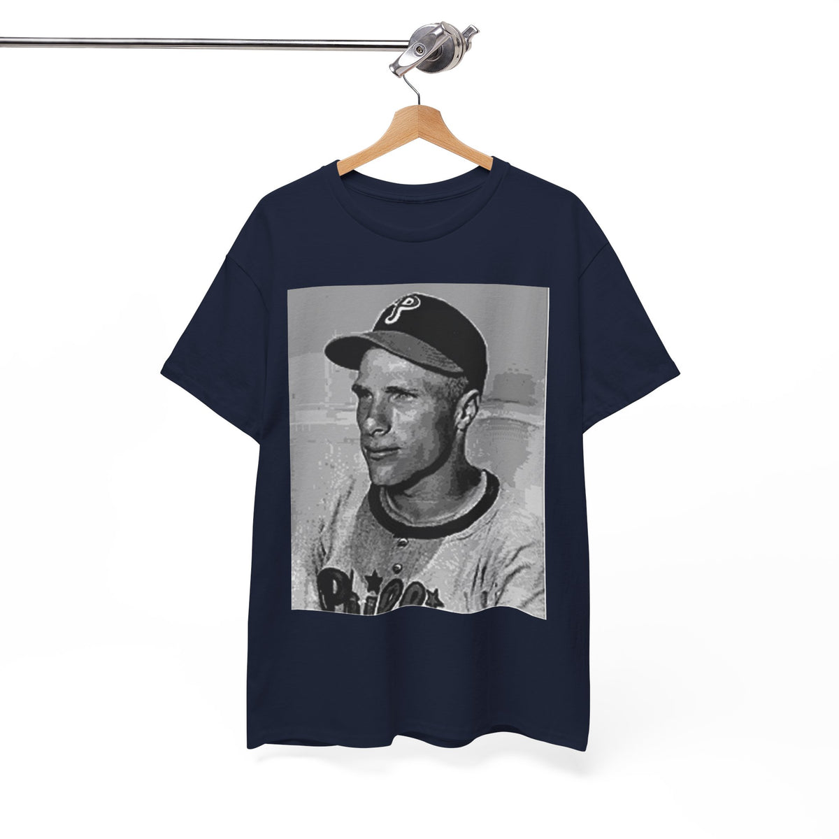 Vintage Philadelphia Phillies Baseball Photo T-Shirt – Classic Retro Fan Tee