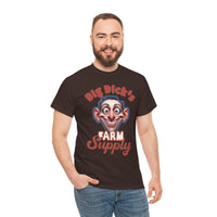 Graphic T‑Shirt — "Big Dick's Farm Supply" Vintage Cartoon Logo Tee