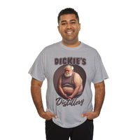 Distillery T‑Shirt — "Dickie's Distillery" Vintage Santa Illustration Tee