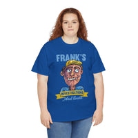 Frank's Investigations and Loans Funny Retro Character Vintage Humor Graphic T- Shirt