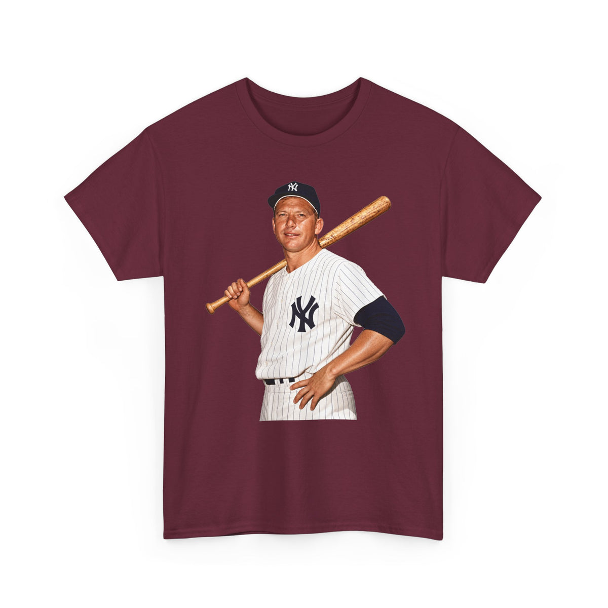 Vintage New York Yankees Baseball Player T-Shirt – Retro Batter Graphic Tee