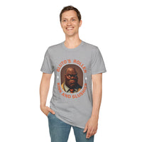 T-Shirt — "Bluto's Roller" Vintage Cartoon Portrait Tee (Rink & Slushies)