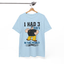 I Had 3 RBIs In the World Series Shirt - Funny Baseball Fan Graphic Tee
