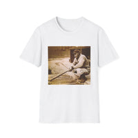 Vintage Fisherman Photo T-Shirt