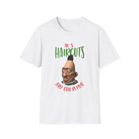 T-Shirt — "Al's Haircuts" Barber Shop Funny Graphic Tee