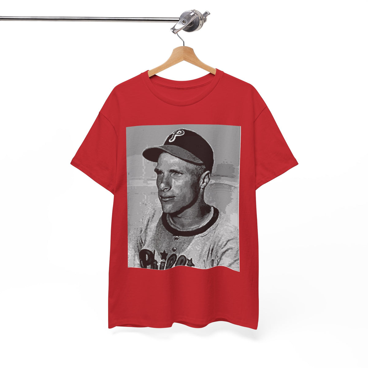 Vintage Philadelphia Phillies Baseball Photo T-Shirt – Classic Retro Fan Tee
