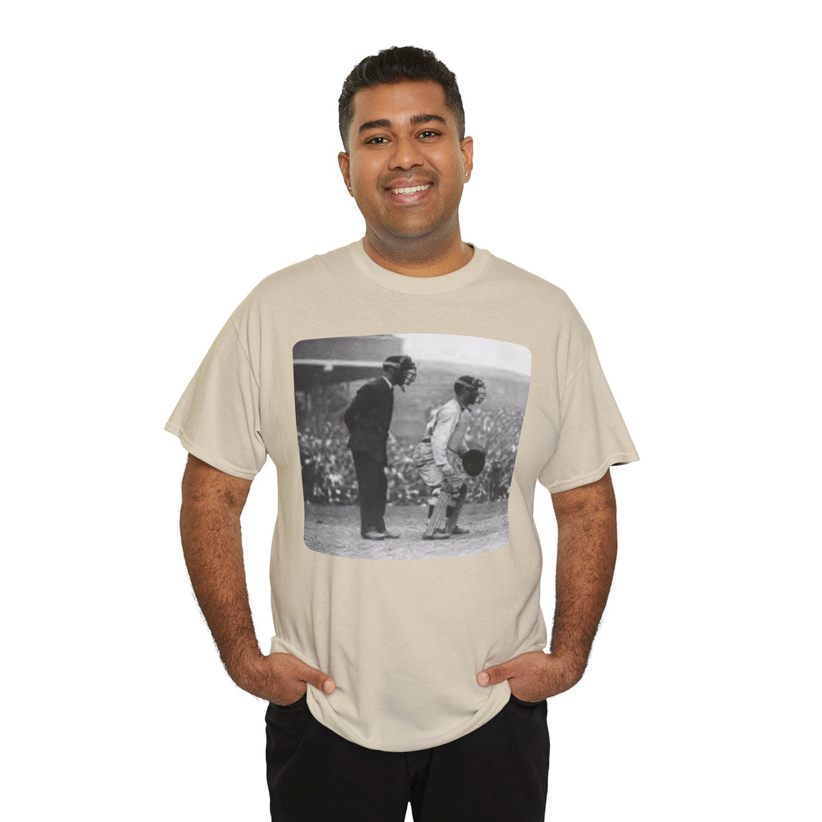Vintage Baseball Photo T-Shirt – Classic Retro Sports Graphic Tee