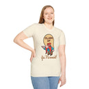Graphic T-Shirt — 'Clam Up Ya Varmint!' Yosemite-Style Cartoon Tee
