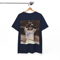 Vintage Babe Ruth Signed Photo T-Shirt — Retro Baseball Autograph Graphic Tee