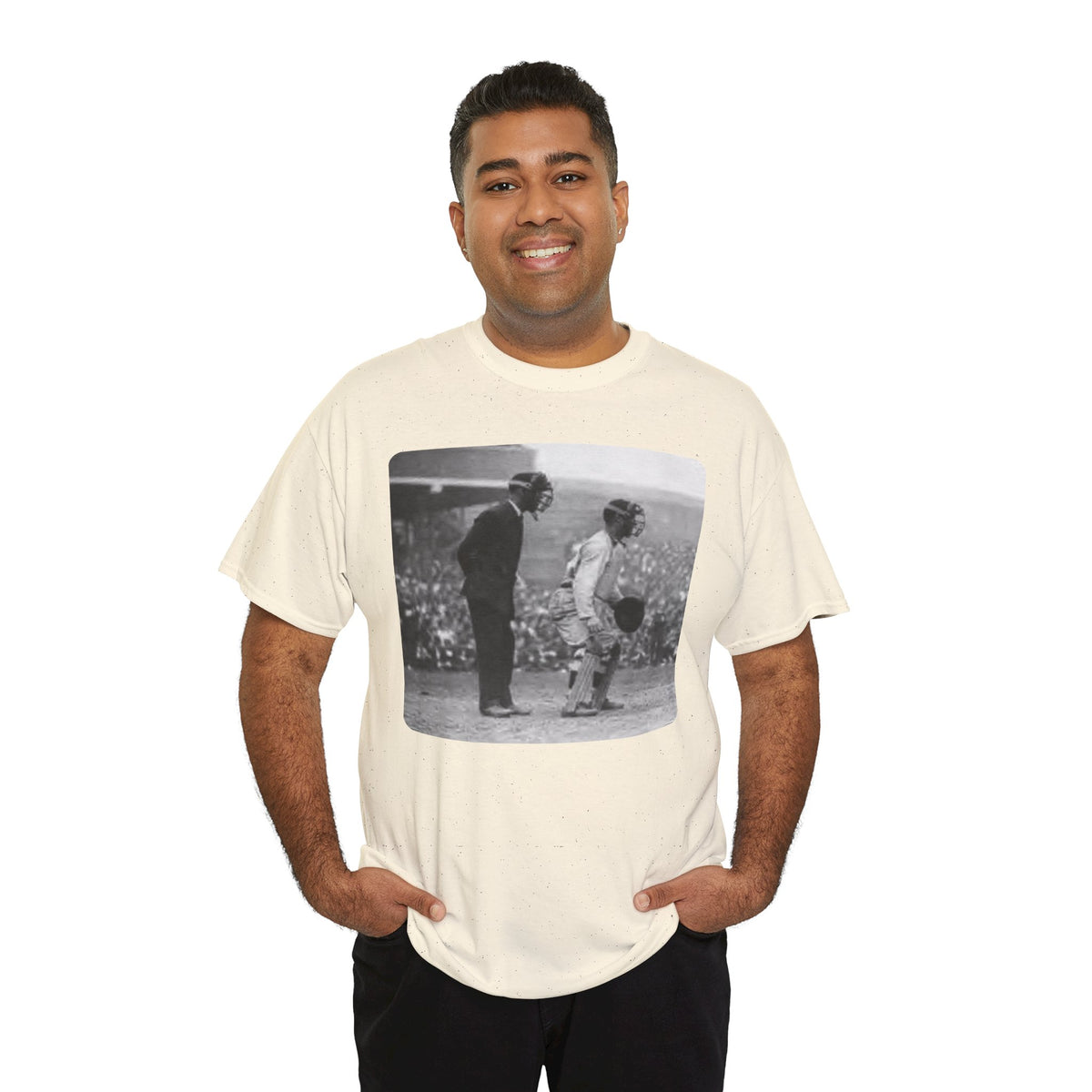 Vintage Baseball Photo T-Shirt – Classic Retro Sports Graphic Tee