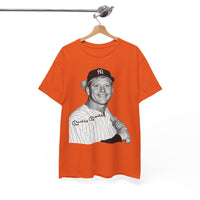 Vintage Baseball T-Shirt – Signed Roger Maris Portrait Tee