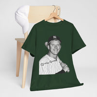 Vintage Baseball T-Shirt – Signed Roger Maris Portrait Tee