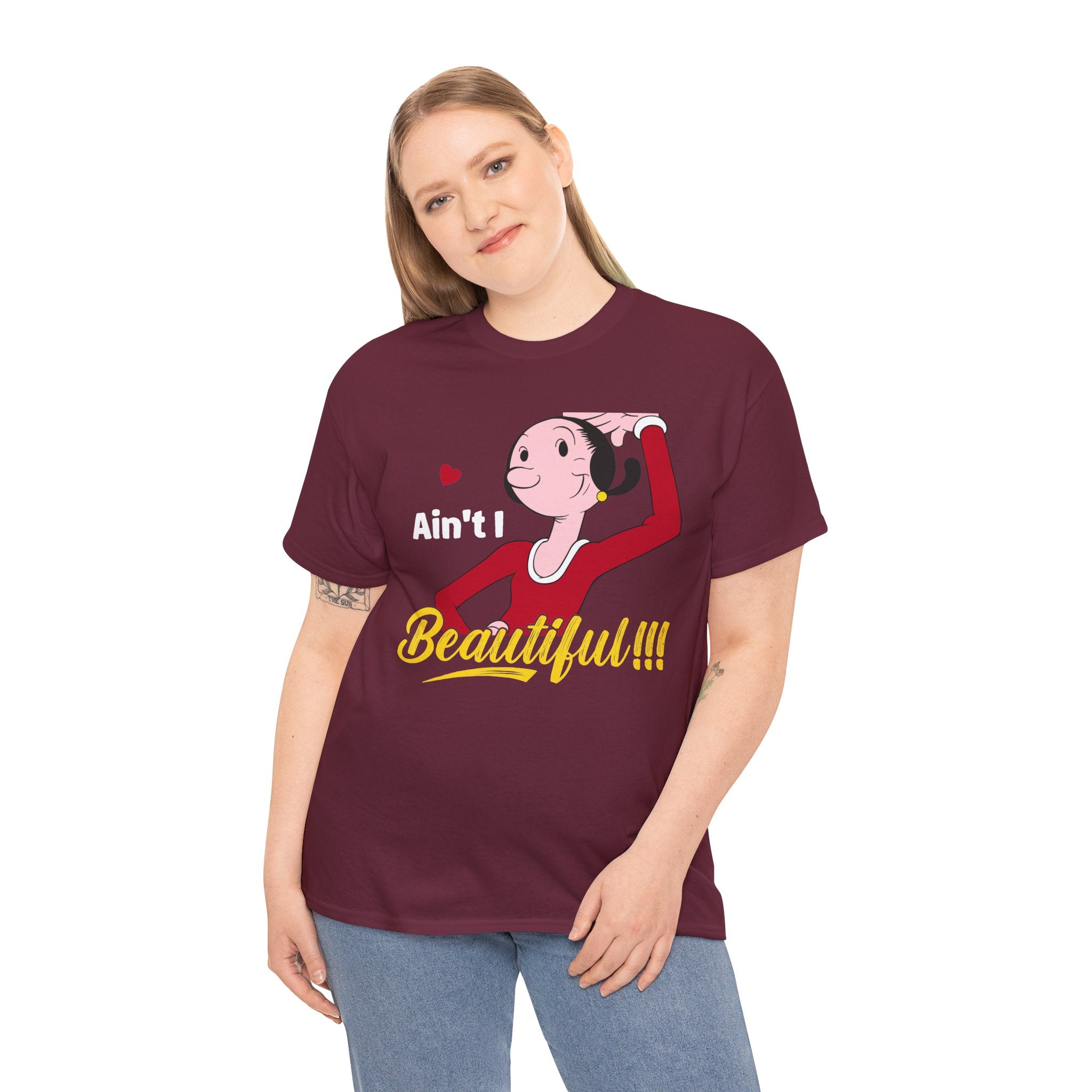 Ain't I Beautiful!!! T-Shirt — Retro Pin-Up Graphic Tee