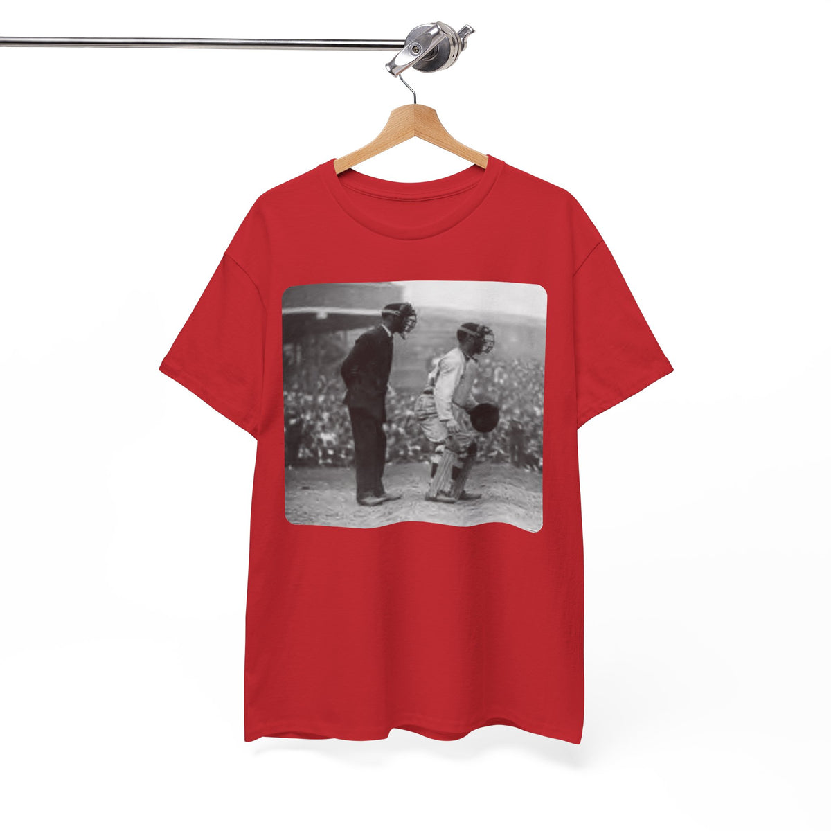 Vintage Baseball Photo T-Shirt – Classic Retro Sports Graphic Tee