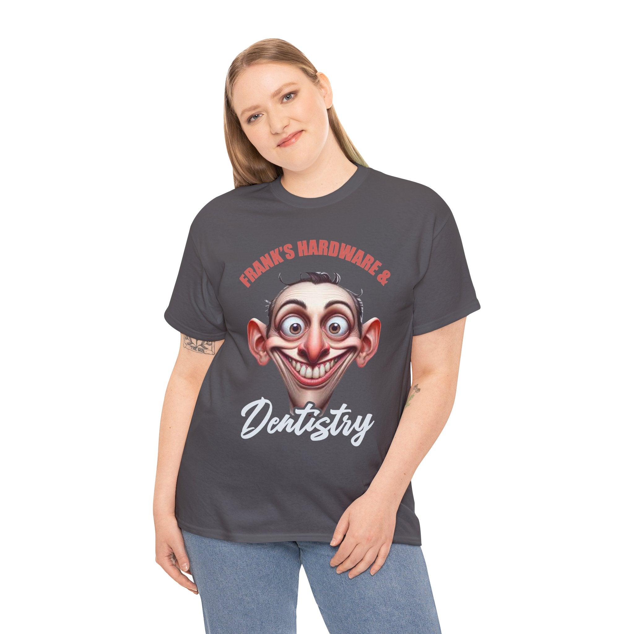 Frank's Hardware & Dentistry Funny Dentist Retro Vintage Graphic