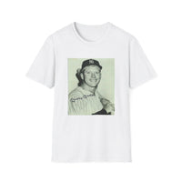 Vintage Baseball Photo T-Shirt — Signed Portrait Graphic Tee