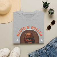 T-Shirt — "Bluto's Roller" Vintage Cartoon Portrait Tee (Rink & Slushies)