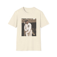 Vintage Baseball Photo T-Shirt — Classic Detroit Tigers Player Portrait