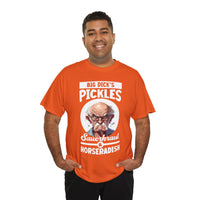 Pickles Sauerkraut & Horseradish — Vintage Cartoon Design Novelty T-Shirt