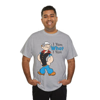 Funny “I Yam What I Yam” Classic Cartoon Graphic T-Shirt