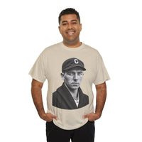 Vintage Baseball Player Portrait Tee