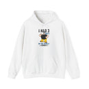 I Had 3 RBIs In the World Series Funny Baseball Fan Retro Cartoon Graphic Hoodie