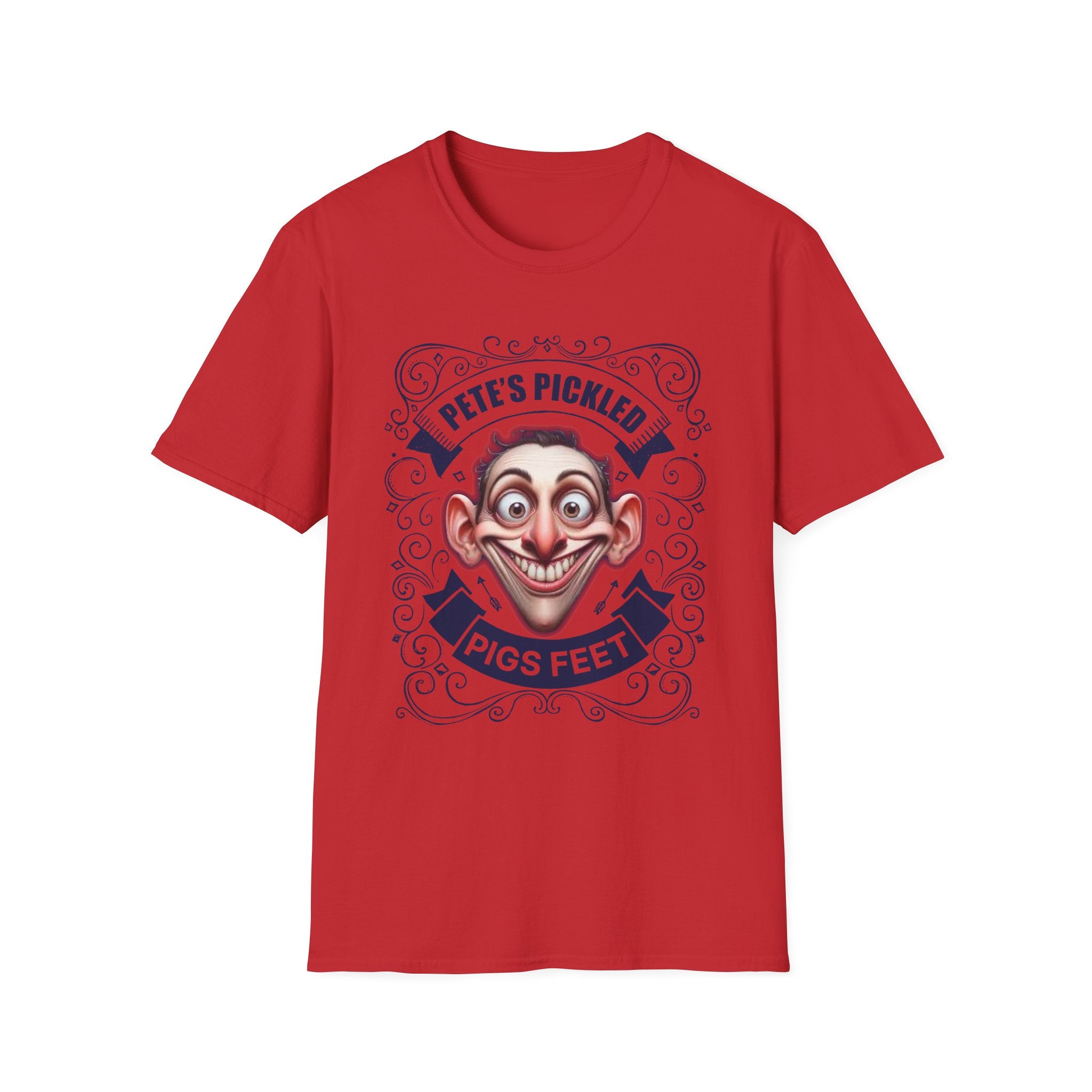 Pete’s Pickled Pigs Feet T-Shirt — Retro Carnival Novelty Tee