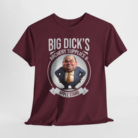 Big Dick's Archery Supplies Funny Graphic Tee — Novelty Archery T-Shirt