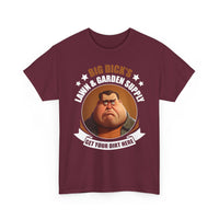 Get Your Dirt Here Lawn & Garden Shop T-Shirt – Funny Gardener Tee