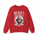 "Big Dick's Archery Supplies & Apple Stand" Funny Crewneck Sweatshirt