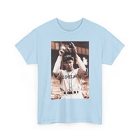 Vintage Cleveland Baseball Photo T-Shirt – Retro Player Graphic Tee