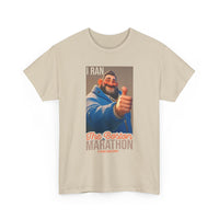 I Ran the Boston Marathon Drink Concession — Funny Marathon Humor T-Shirt