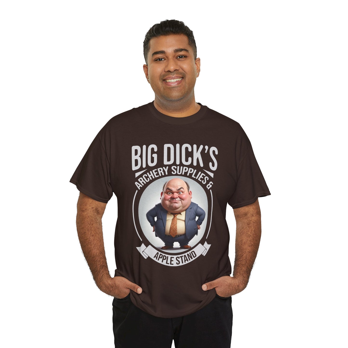 Big Dick's Archery Supplies Funny Graphic Tee — Novelty Archery T-Shirt