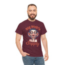 Graphic T‑Shirt — "Big Dick's Farm Supply" Vintage Cartoon Logo Tee