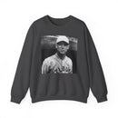 Vintage Baseball Player Sweatshirt - Classic Sports Graphic Crewneck