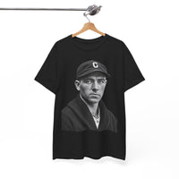 Vintage Baseball Player Portrait Tee