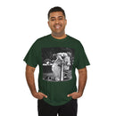 Vintage Baseball Photo T-Shirt – Classic Kneeling Player Graphic Tee