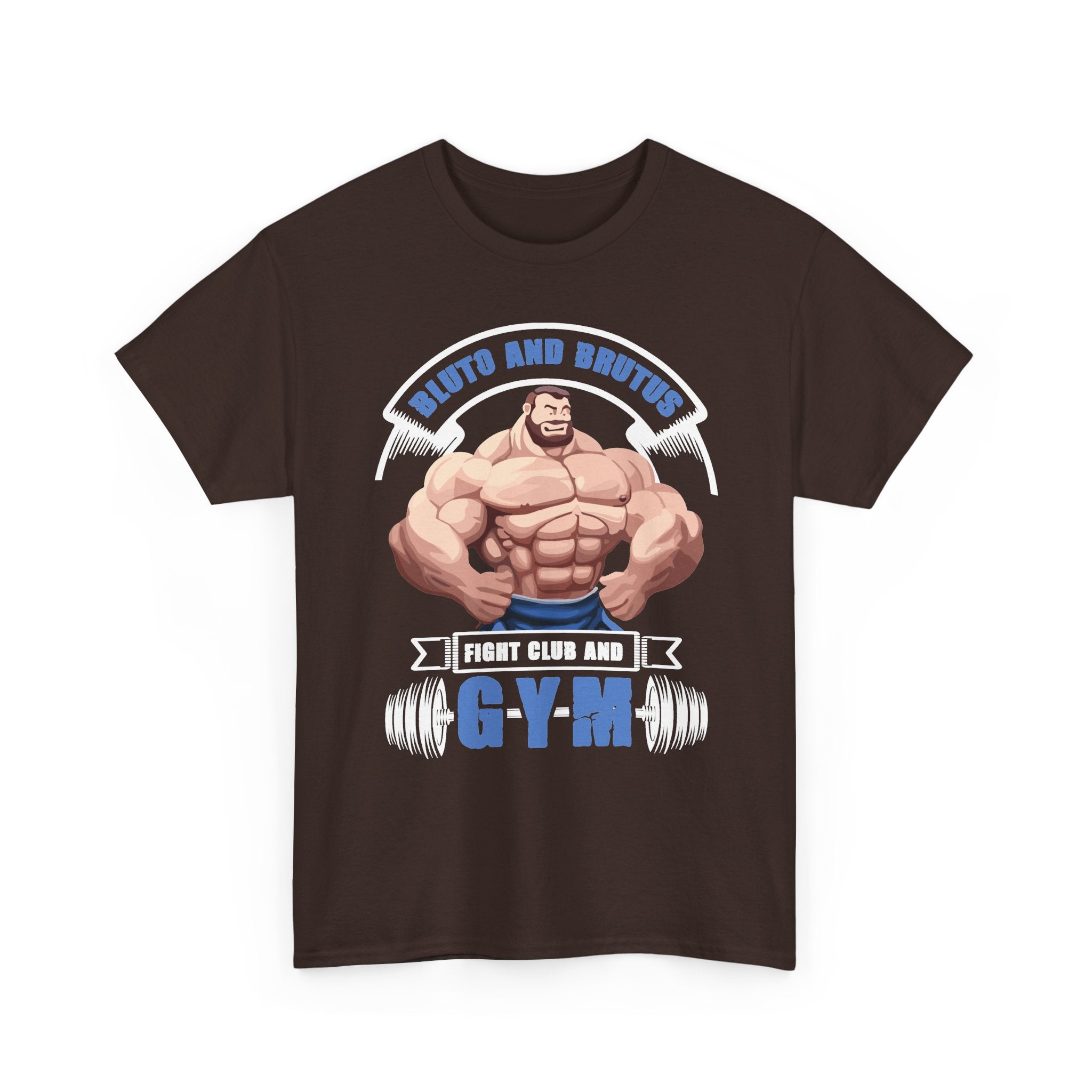 Gym T-Shirt — "Strong & Unstoppable: Built by the Gym" Muscle Fitness Tee