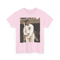 Vintage Detroit Baseball Photo T-Shirt — Retro Sports Legend Graphic Tee