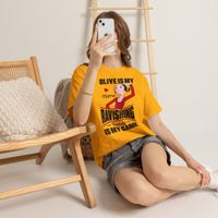 Olive Is My Name Personalized Tee — "Ravishing Beauty Is My Game" Retro Cartoon Shirt