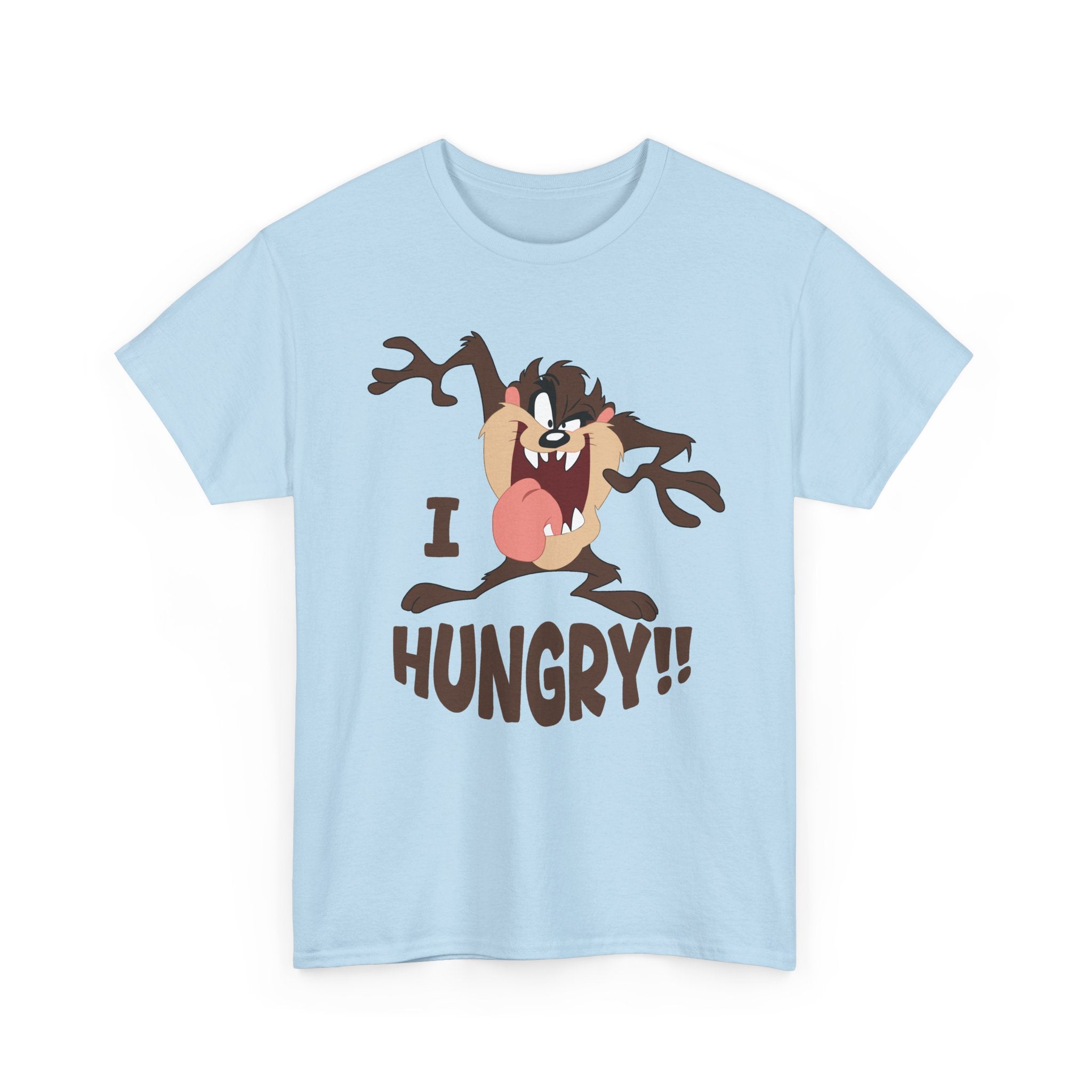 I’m Hungry!! T-Shirt — Taz Cartoon Funny Graphic Tee for Fans & Food Lovers