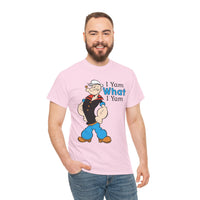 Funny “I Yam What I Yam” Classic Cartoon Graphic T-Shirt