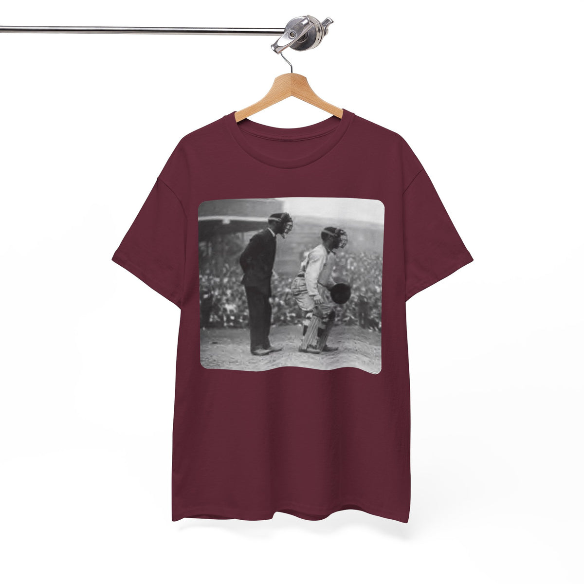 Vintage Baseball Photo T-Shirt – Classic Retro Sports Graphic Tee
