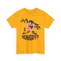 I’m Hungry!! T-Shirt — Taz Cartoon Funny Graphic Tee for Fans & Food Lovers