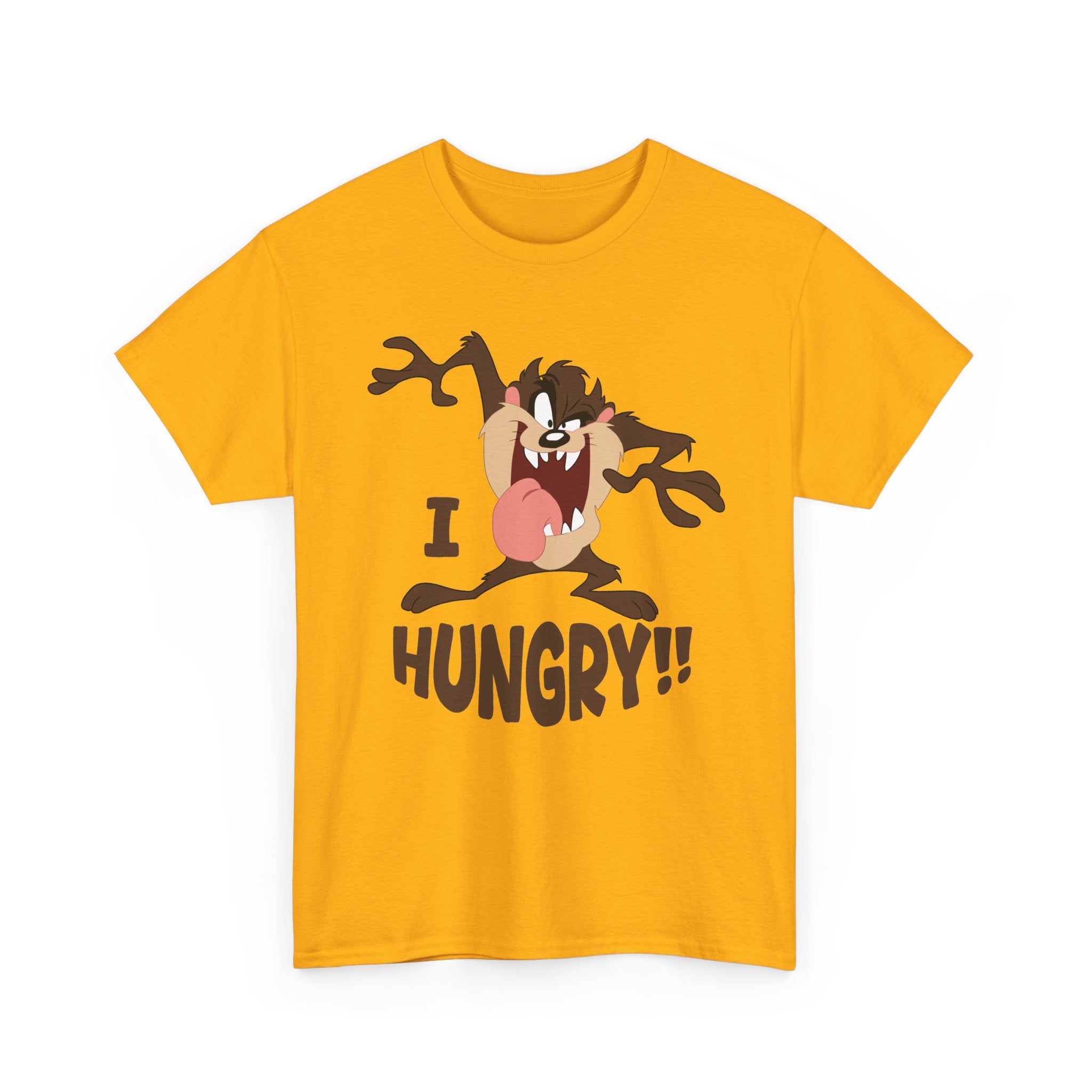 I’m Hungry!! T-Shirt — Taz Cartoon Funny Graphic Tee for Fans & Food Lovers