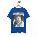 Vintage Baseball Portrait T-Shirt – Classic Retro Player Tee