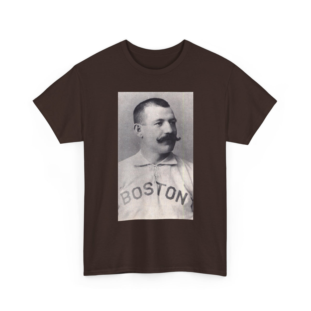 Vintage Boston Baseball Portrait T-Shirt – Retro Classic Baseball Graphic Tee