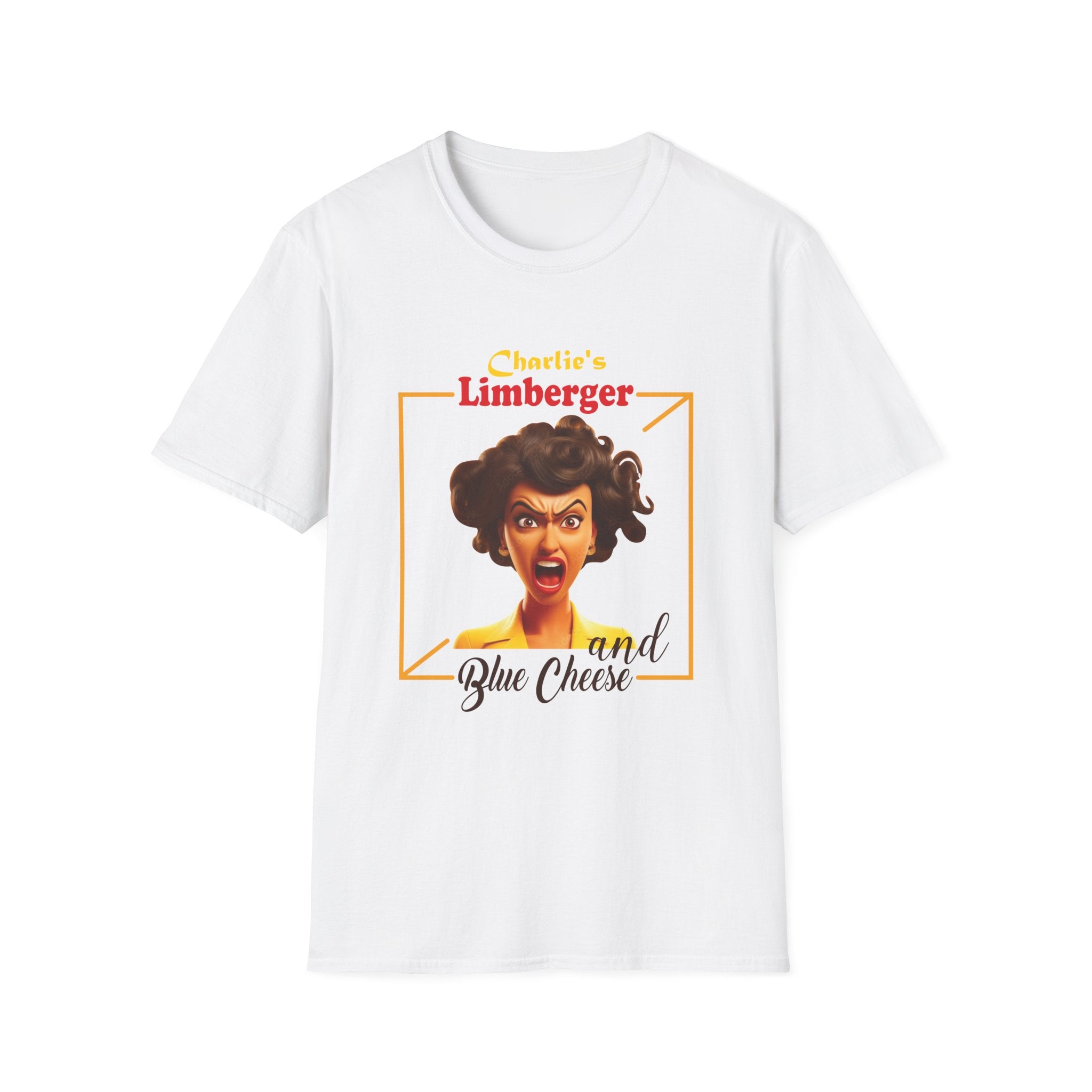 Charlie’s Limberger T-Shirt — Vintage Angry Cheese Graphic Tee