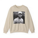 Vintage Baseball Player Sweatshirt - Classic Sports Graphic Crewneck